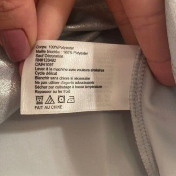 Greg Norman silver metallic solar XP extreme sun protection long sleeve pullover - Picture 7 of 10